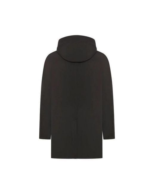 Moorer Black Parkas for men