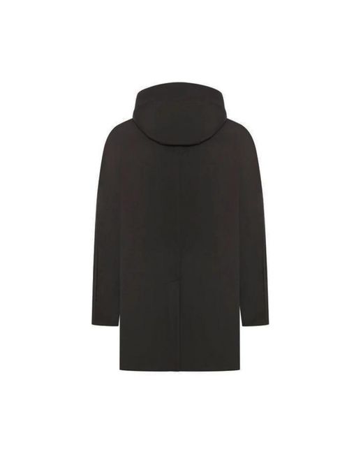 Moorer Black Parkas for men