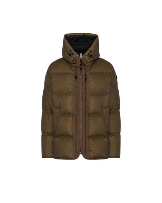 DUNO Green Winter Jackets for men