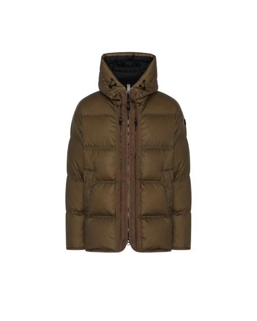 DUNO Green Winter Jackets for men