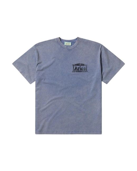 Aries Blue T-Shirts for men