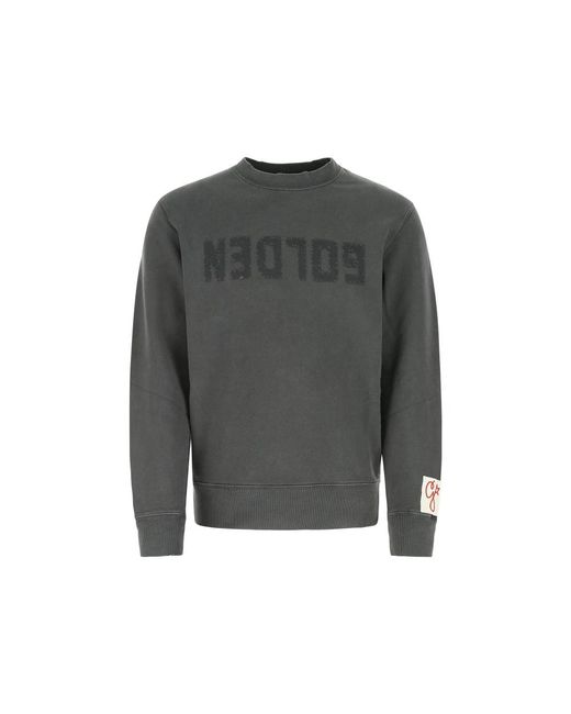 Golden Goose Deluxe Brand Gray Sweatshirts for men