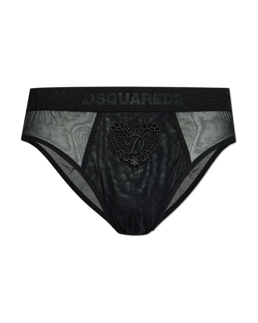 Bottoms di DSquared² in Black da Uomo