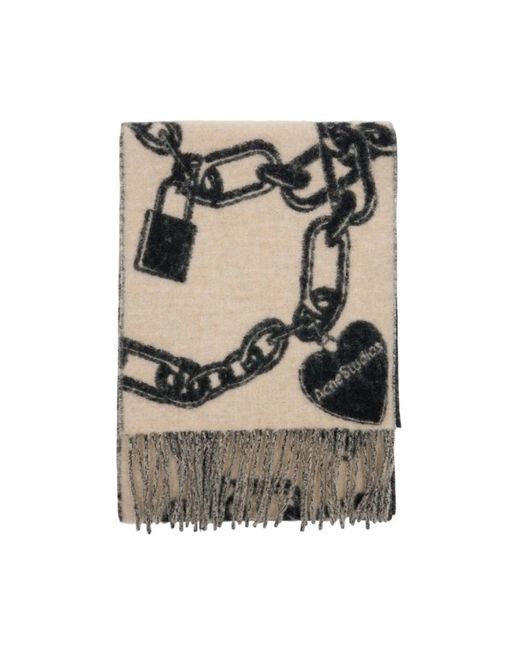 Winter Scarves di Acne in Black