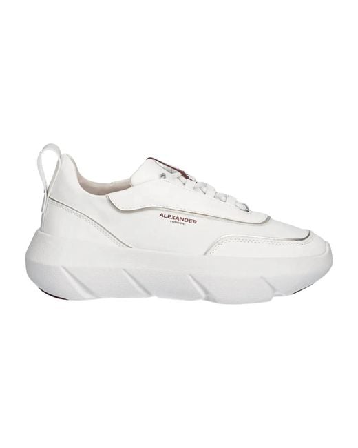 Alexander Smith White Eclipse Sneakers