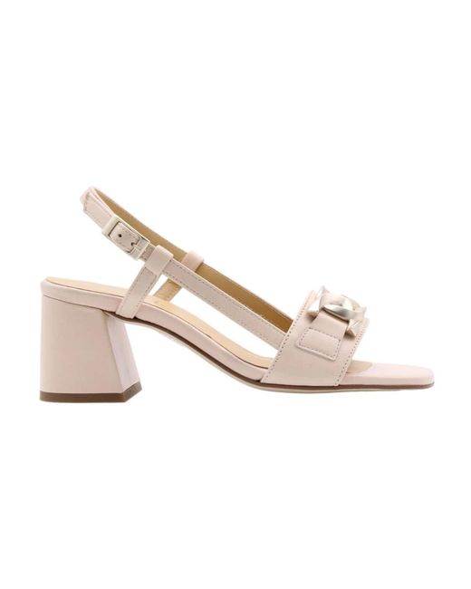 CTWLK White High Heel Sandals