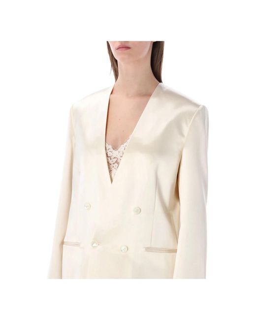 Blazers Alberta Ferretti de color Natural