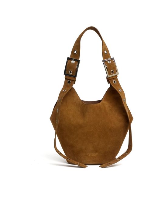 Dondup Brown Bucket Bag