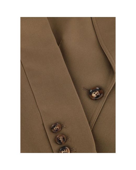 Y.A.S Jassen ,Bruin ,Korte Blazer in het Brown