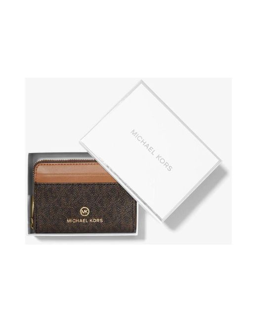 Wallets & Cardholders di Michael Kors in Brown