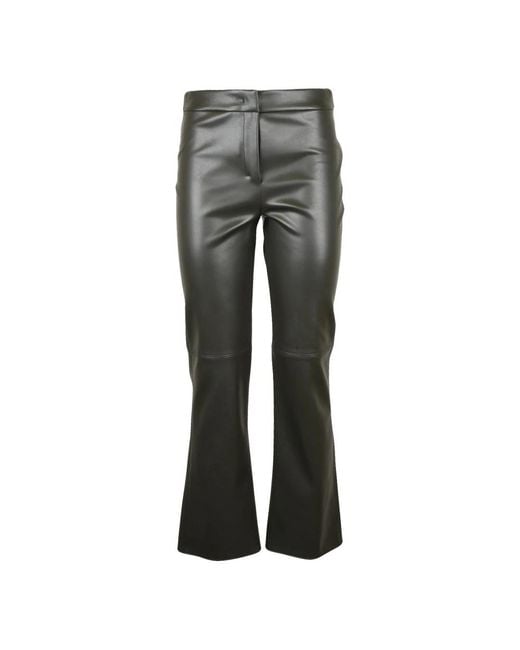 Max Mara Sublime Wijde Broek in het Gray