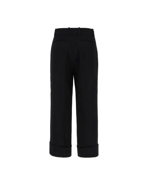 Gucci Black Straight Trousers