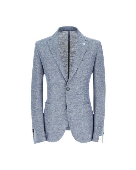 L.b.m. 1911 Blue Blazers for men