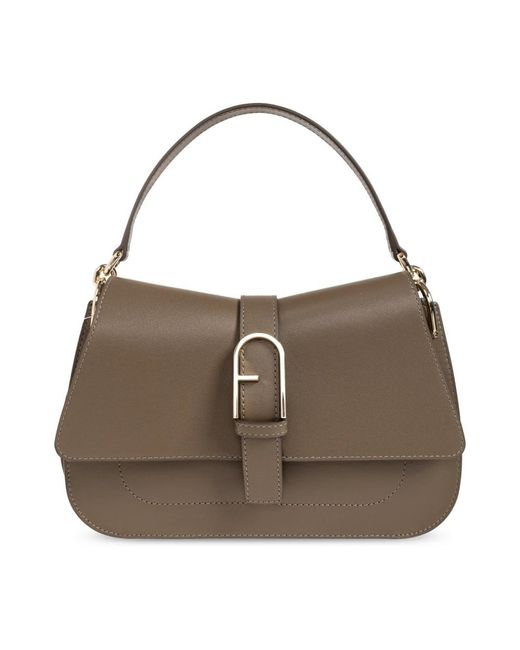 Furla Brown Flow Medium Bag