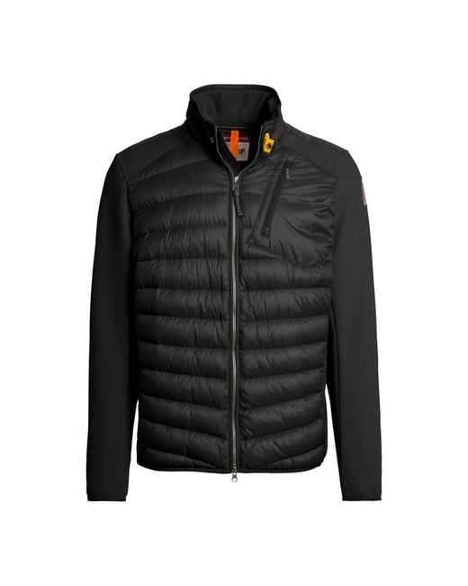 Parajumpers Black Down Jackets for men