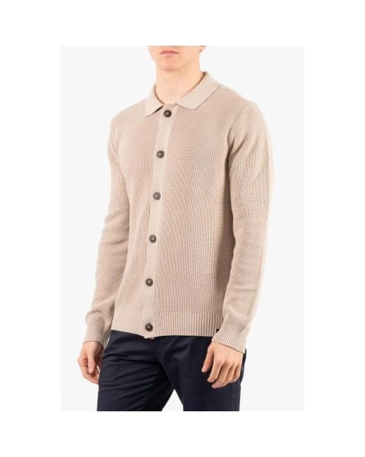 Fay Natural Cardigans for men