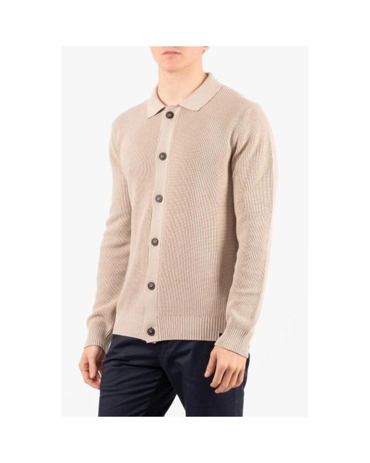 Cardigans Fay de hombre de color Natural