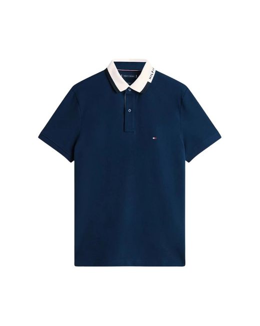 Tommy Hilfiger Blue Polo Shirts for men