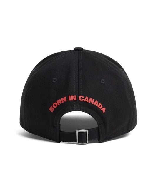 Caps DSquared² de hombre de color Black