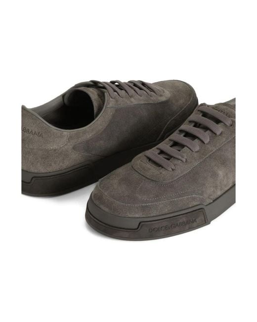 Dolce & Gabbana Gray Sneakers for men