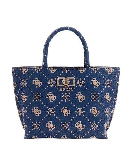 Guess Blue Shopping Bags