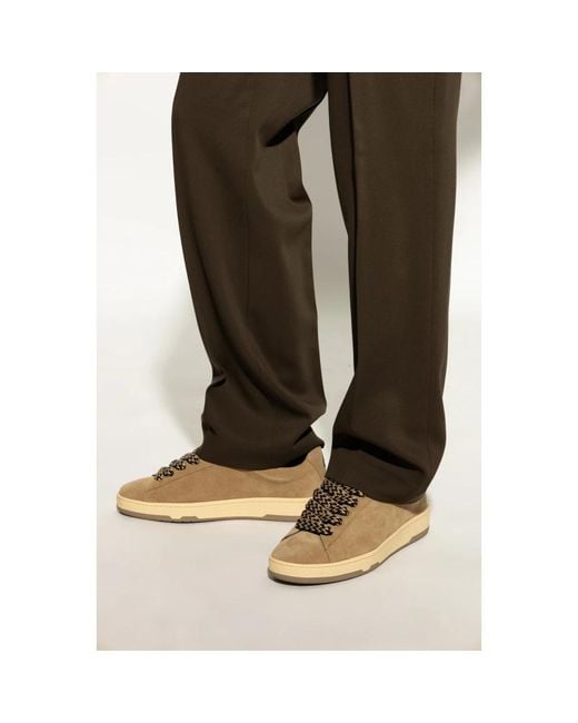 Lanvin Brown Sneakers for men