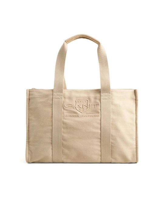 Gant Natural Tote Bags for men