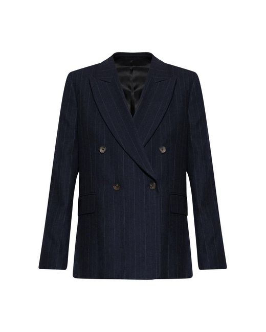 Paul Smith Blue Double-Vent Blazer