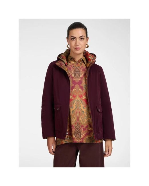 Winter Jackets Elena Miro de color Orange