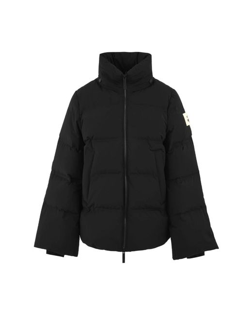 Down Jackets AFTER LABEL en coloris Black
