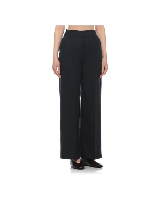 Woolrich Blue Wide Trousers