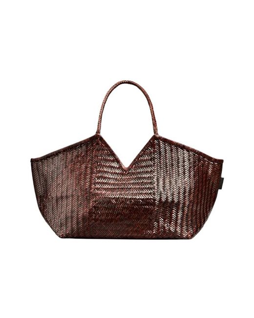 Cala & Jade Brown Tote Bags