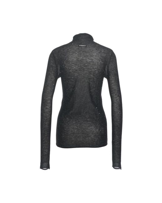 Pinko Black Long Sleeve Tops