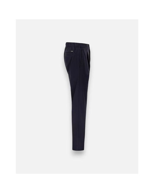 Herno Broeken ,Blauw ,Nylon Nylon Jersey Broek in het Blue voor heren