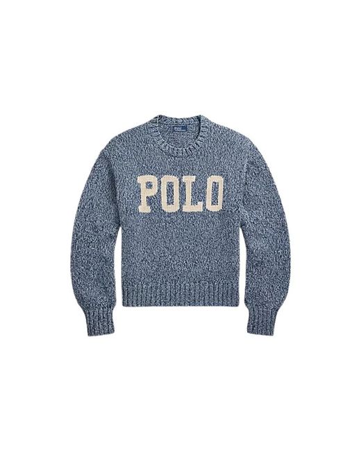 Polo Ralph Lauren Blue Langarm pullover