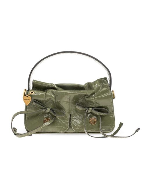 Handbags di Acne in Green