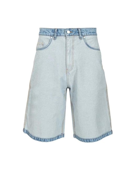 Arte' Blue Denim Shorts for men