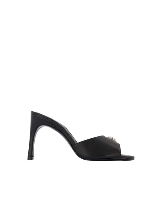 Coperni Black Heeled Mules