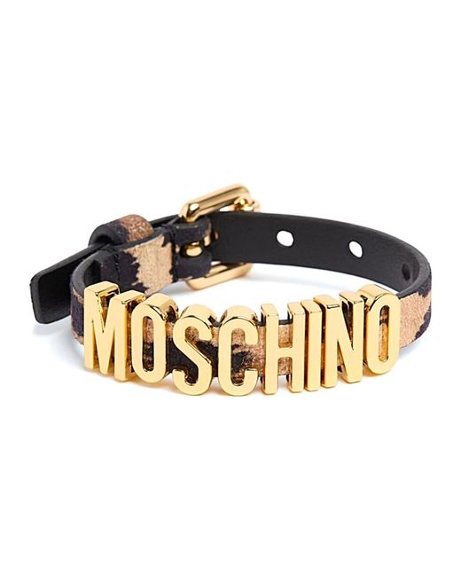 Moschino Metallic Belts