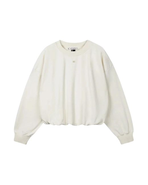 10Days White Sweatshirts