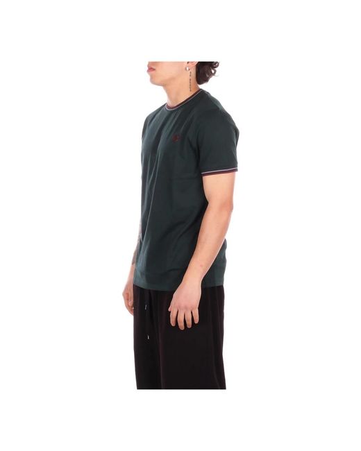 Fred Perry Black T-Shirts for men