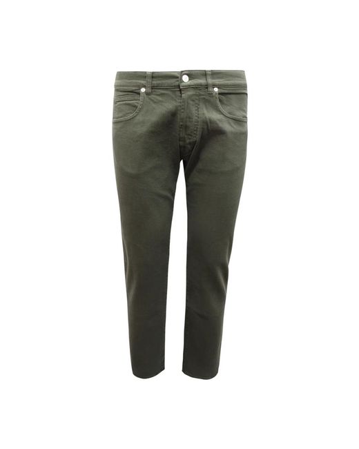 Nine:inthe:morning Green Slim Fit Jeans for men