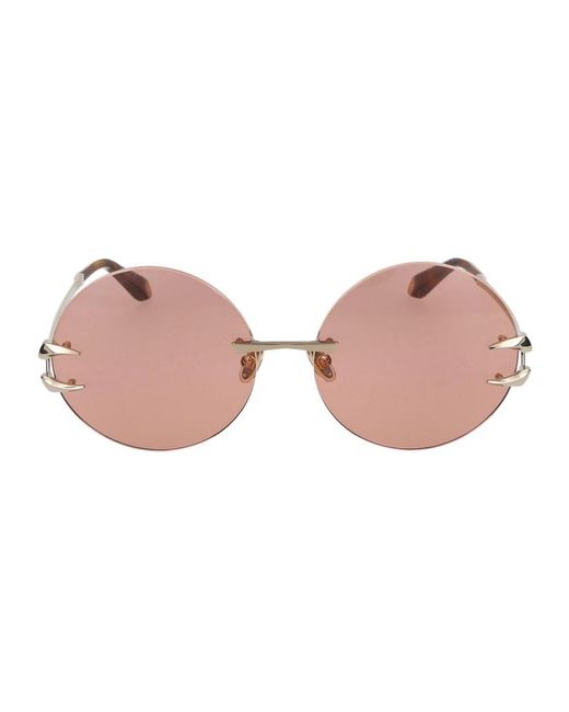 Roberto Cavalli Pink Sunglasses