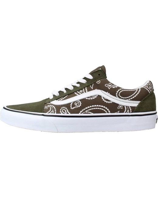 Vans Moderne old skool sneakers in Brown für Herren