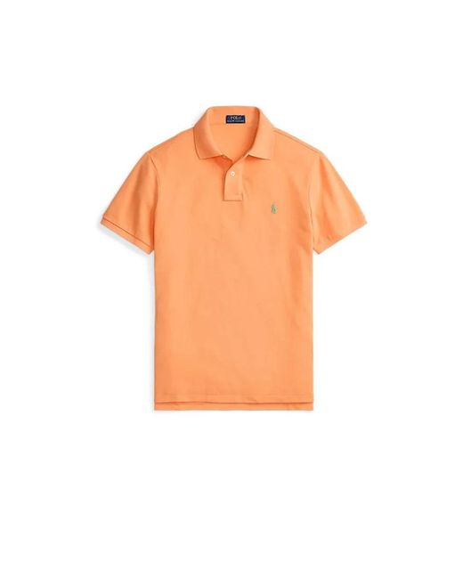 Polo Ralph Lauren Orange Polo Shirts for men