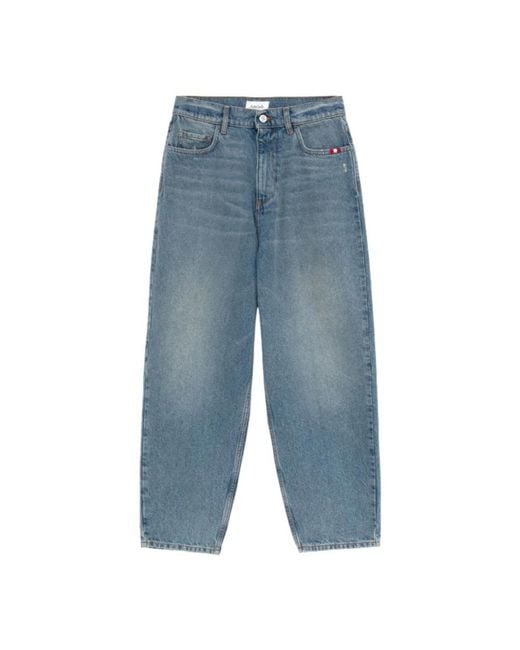 AMISH Blue Loose Fit Jeans