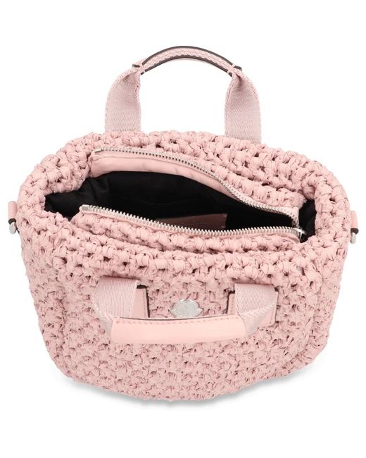 Handbags di Moncler in Pink