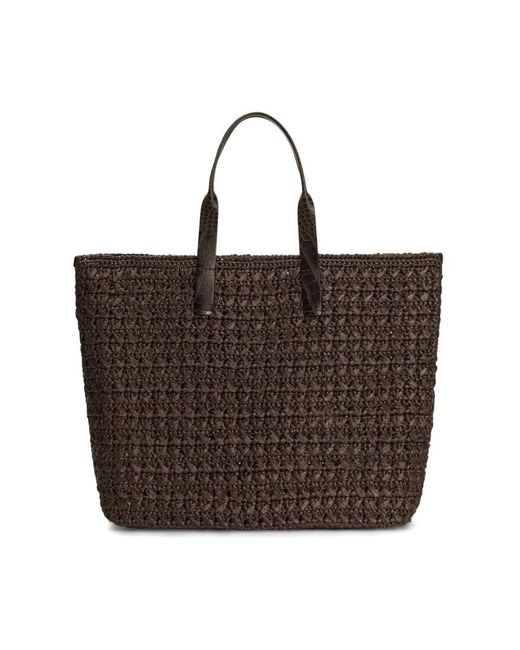 Dolce & Gabbana Brown Stilvolle Tote Tasche