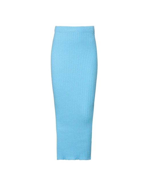Essentiel Antwerp Midi Skirts in het Blue