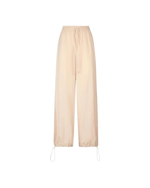 Liu Jo Wide Trousers in het Natural